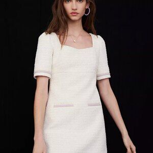 Maje Ranessa Short Tweed Dress